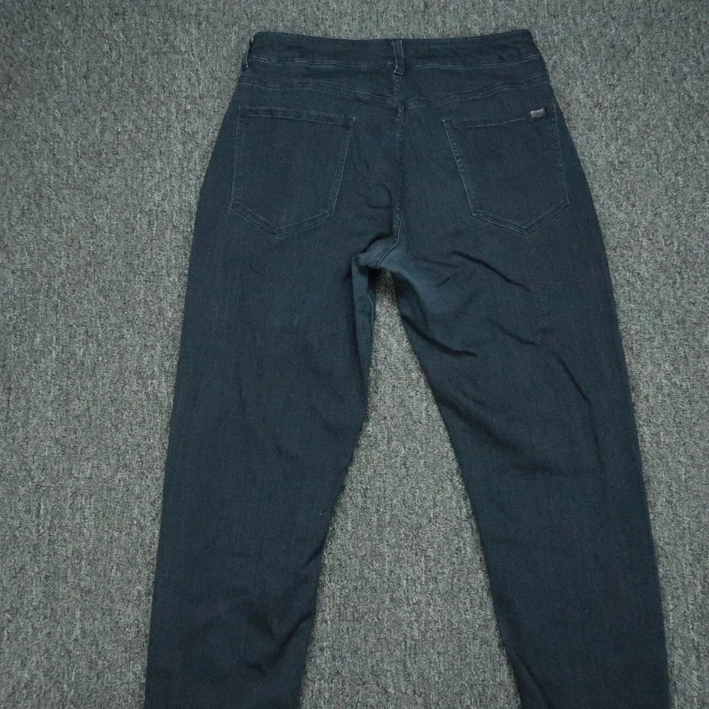 State & Liberty Jeans Mens 33x32 Blue Straight 5 Pocket Stretch Dark Wash